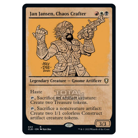 Magic The Gathering - Commander Legends - Battle for Baldur's Gate - Jan Jansen, Chaos Crafter - 424/361