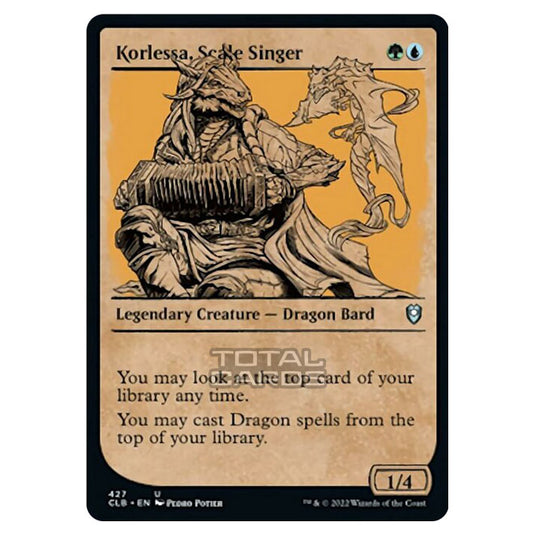 Magic The Gathering - Commander Legends - Battle for Baldur's Gate - Korlessa, Scale Singer - 427/361