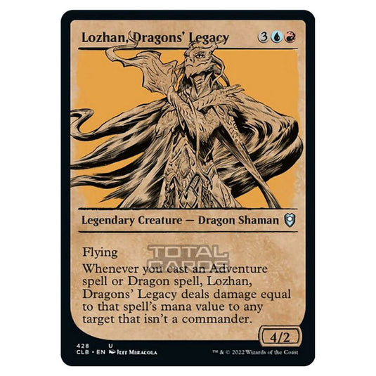 Magic The Gathering - Commander Legends - Battle for Baldur's Gate - Lozhan, Dragons' Legacy - 428/361