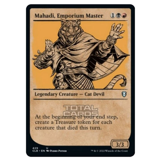 Magic The Gathering - Commander Legends - Battle for Baldur's Gate - Mahadi, Emporium Master - 429/361