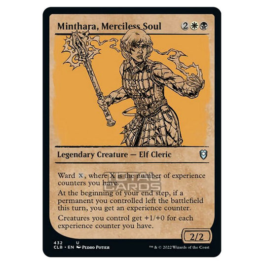 Magic The Gathering - Commander Legends - Battle for Baldur's Gate - Minthara, Merciless Soul - 432/361