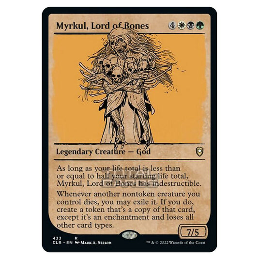 Magic The Gathering - Commander Legends - Battle for Baldur's Gate - Myrkul, Lord of Bones - 433/361