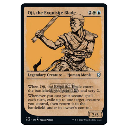 Magic The Gathering - Commander Legends - Battle for Baldur's Gate - Oji, the Exquisite Blade - 436/361