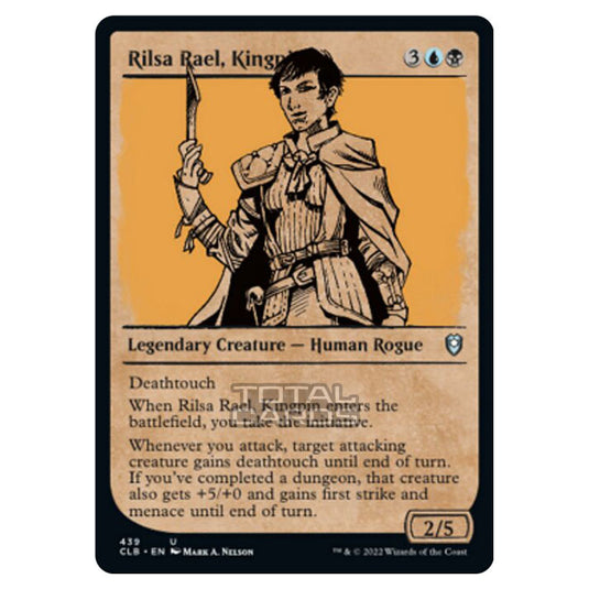 Magic The Gathering - Commander Legends - Battle for Baldur's Gate - Rilsa Rael, Kingpin - 439/361