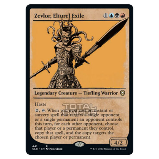 Magic The Gathering - Commander Legends - Battle for Baldur's Gate - Zevlor, Elturel Exile - 441/361