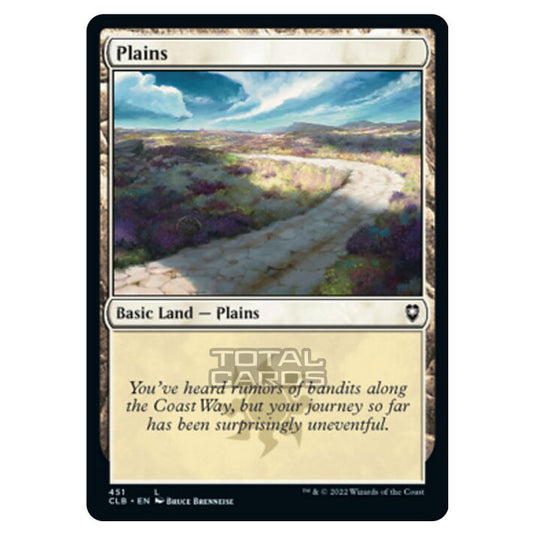 Magic The Gathering - Commander Legends - Battle for Baldur's Gate - Plains - 451/361