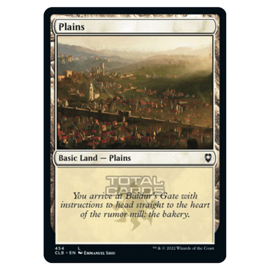 Magic The Gathering - Commander Legends - Battle for Baldur's Gate - Plains - 454/361