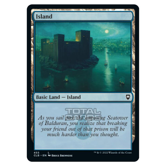 Magic The Gathering - Commander Legends - Battle for Baldur's Gate - Island - 455/361