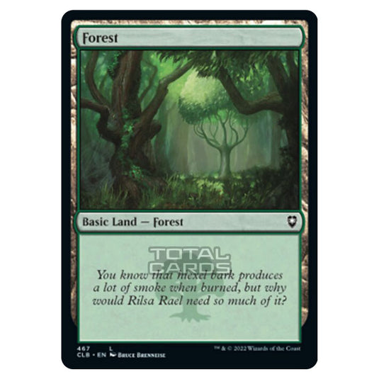 Magic The Gathering - Commander Legends - Battle for Baldur's Gate - Forest - 467/361