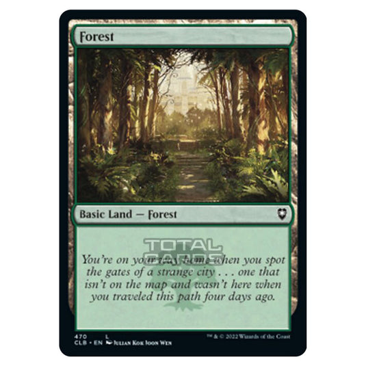 Magic The Gathering - Commander Legends - Battle for Baldur's Gate - Forest - 470/361