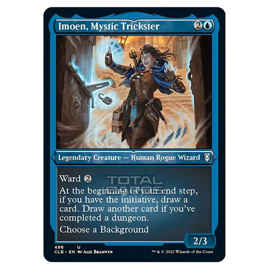 Magic The Gathering - Commander Legends - Battle for Baldur's Gate - Imoen, Mystic Trickster - 486/361 (Etched Foil)