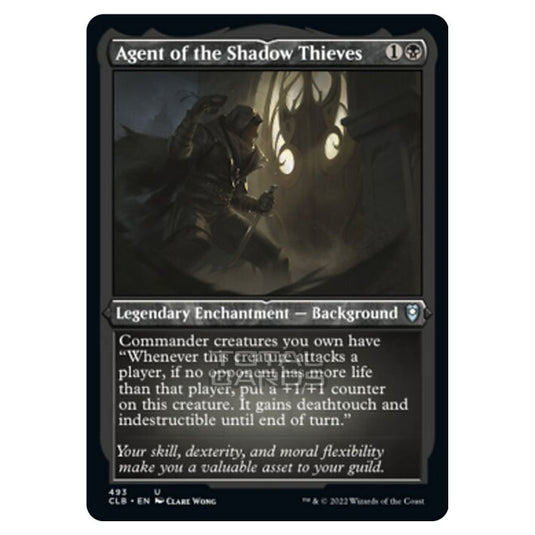 Magic The Gathering - Commander Legends - Battle for Baldur's Gate - Agent of the Shadow Thieves - 493/361 (Etched Foil)