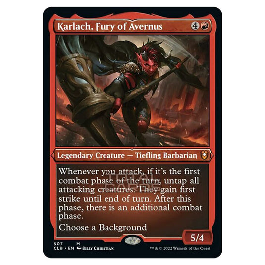 karlach card sleeves Magic The Gathering - Commander Legends - Battle for Baldur's Gate