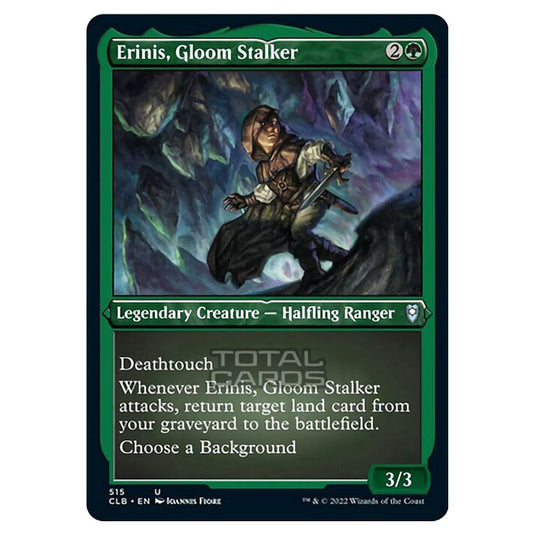 Magic The Gathering - Commander Legends - Battle for Baldur's Gate - Erinis, Gloom Stalker - 515/361 (Etched Foil)