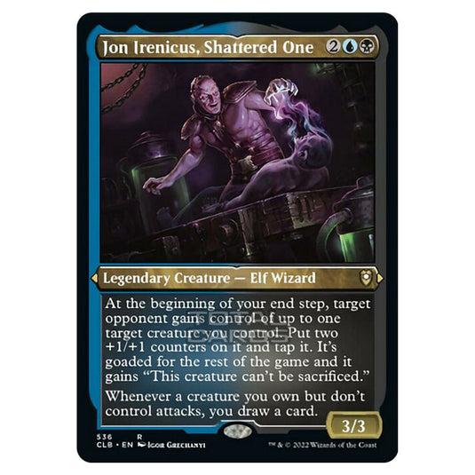 Magic The Gathering - Commander Legends - Battle for Baldur's Gate - Jon Irenicus, Shattered One - 536/361 (Etched Foil)