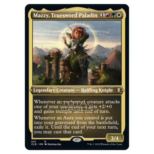 Magic The Gathering - Commander Legends - Battle for Baldur's Gate - Mazzy, Truesword Paladin - 541/361 (Etched Foil)