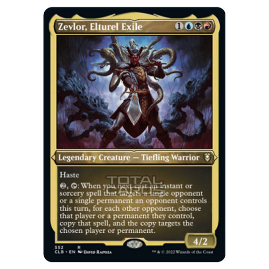 Magic The Gathering - Commander Legends - Battle for Baldur's Gate - Zevlor, Elturel Exile - 552/361 (Etched Foil)