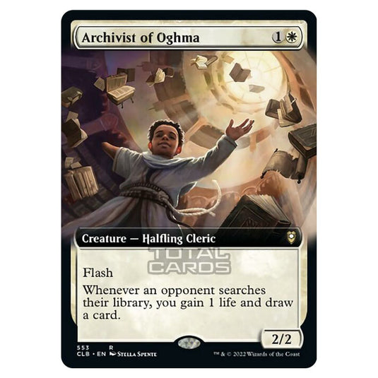 Magic The Gathering - Commander Legends - Battle for Baldur's Gate - Archivist of Oghma - 553/361