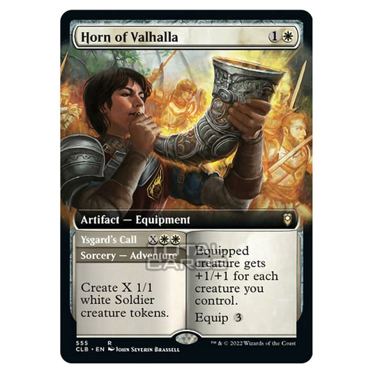 Magic The Gathering - Commander Legends - Battle for Baldur's Gate - Horn of Valhalla / Ysgard's Call - 555/361