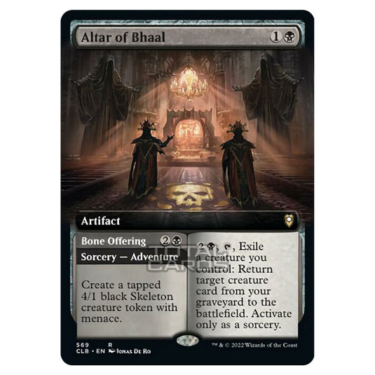 Magic The Gathering - Commander Legends - Battle for Baldur's Gate - Altar of Bhaal / Bone Offering - 569/361