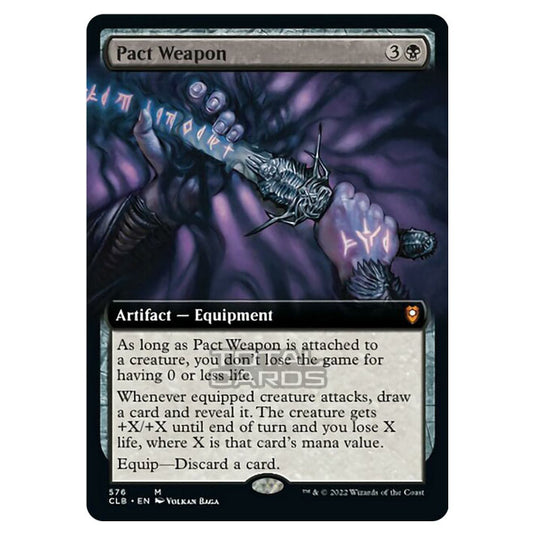 Magic The Gathering - Commander Legends - Battle for Baldur's Gate - Pact Weapon - 576/361