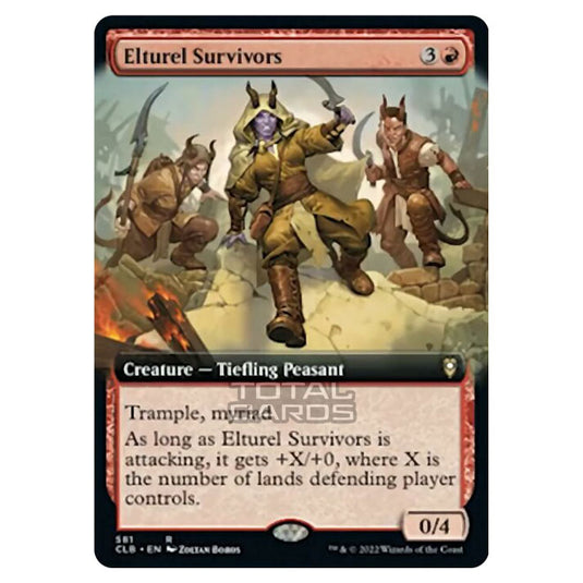 Magic The Gathering - Commander Legends - Battle for Baldur's Gate - Elturel Survivors - 581/361