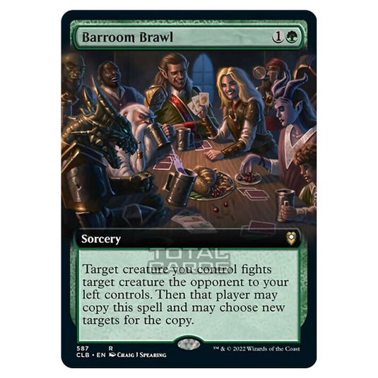 Magic The Gathering - Commander Legends - Battle for Baldur's Gate - Barroom Brawl - 587/361