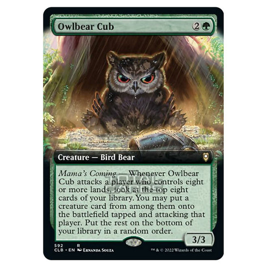 Magic The Gathering - Commander Legends - Battle for Baldur's Gate - Owlbear Cub - 592/361