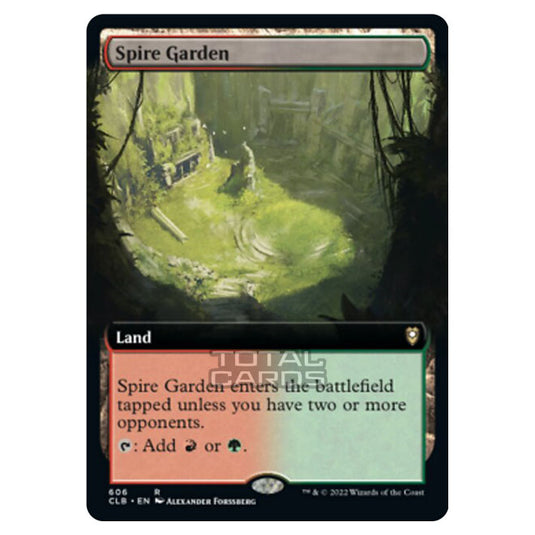 Magic The Gathering - Commander Legends - Battle for Baldur's Gate - Spire Garden - 606/361