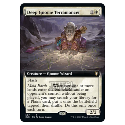 Magic The Gathering - Commander Legends - Battle for Baldur's Gate - Deep Gnome Terramancer - 607/361