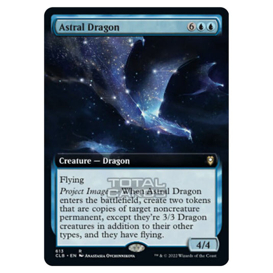 Magic The Gathering - Commander Legends - Battle for Baldur's Gate - Astral Dragon - 613/361