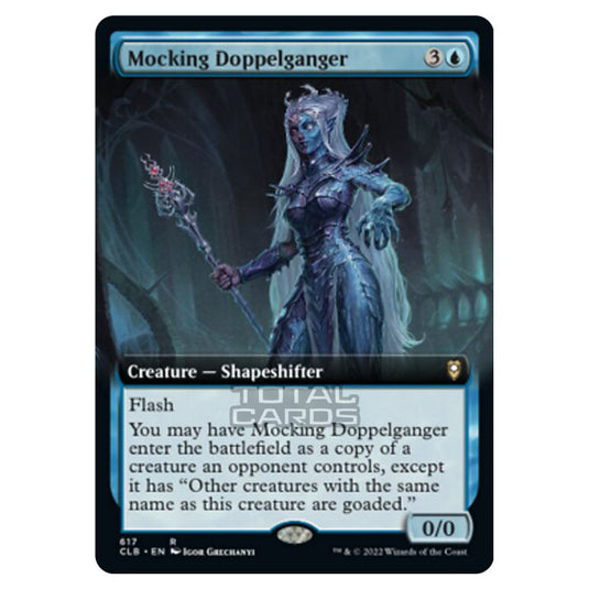 Magic The Gathering - Commander Legends - Battle for Baldur's Gate - Mocking Doppelganger - 617/361