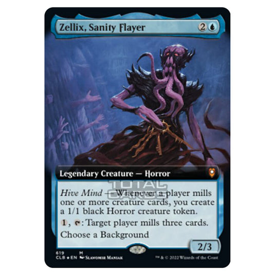 Magic The Gathering - Commander Legends - Battle for Baldur's Gate - Zellix, Sanity Flayer - 619/361