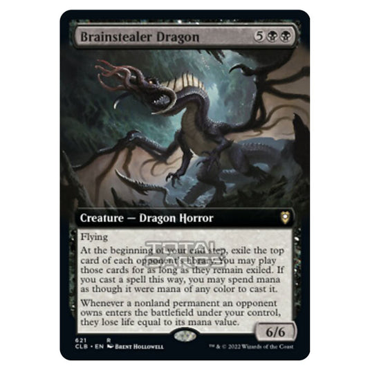 Magic The Gathering - Commander Legends - Battle for Baldur's Gate - Brainstealer Dragon - 621/361