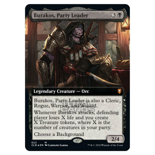 Magic The Gathering - Commander Legends - Battle for Baldur's Gate - Burakos, Party Leader - 622/361