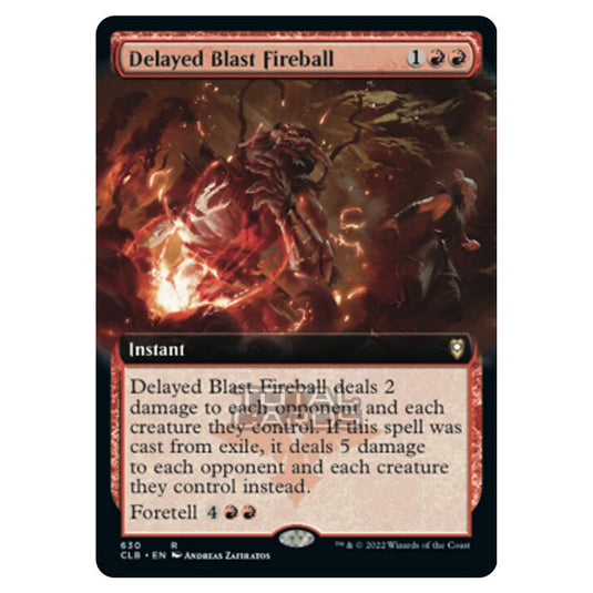 Magic The Gathering - Commander Legends - Battle for Baldur's Gate - Delayed Blast Fireball - 630/361