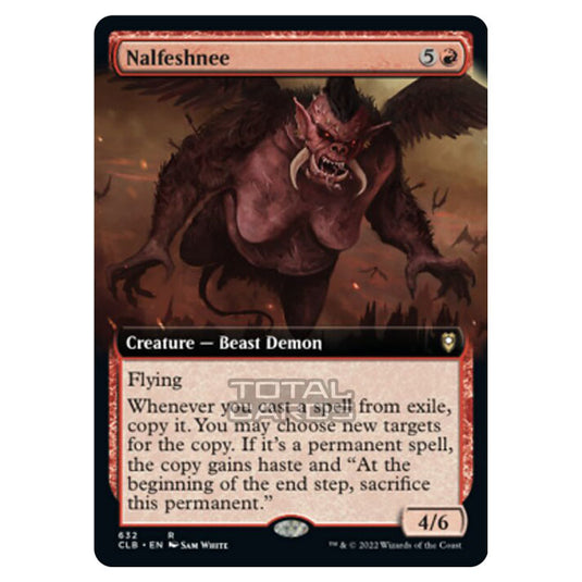 Magic The Gathering - Commander Legends - Battle for Baldur's Gate - Nalfeshnee - 632/361