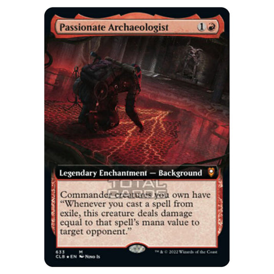 Magic The Gathering - Commander Legends - Battle for Baldur's Gate - Passionate Archaeologist - 633/361