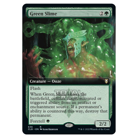 Magic The Gathering - Commander Legends - Battle for Baldur's Gate - Green Slime - 636/361