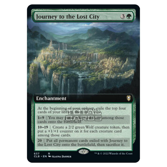 Magic The Gathering - Commander Legends - Battle for Baldur's Gate - Journey to the Lost City - 637/361