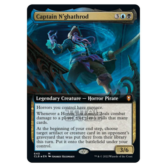 Magic The Gathering - Commander Legends - Battle for Baldur's Gate - Captain N'ghathrod - 640/361