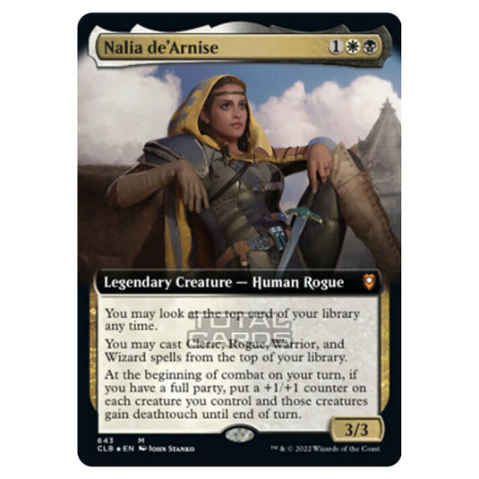 Magic The Gathering - Commander Legends - Battle for Baldur's Gate - Nalia de'Arnise - 643/361