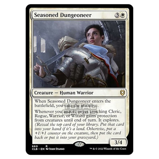 Magic The Gathering - Commander Legends - Battle for Baldur's Gate - Seasoned Dungeoneer - 660/361