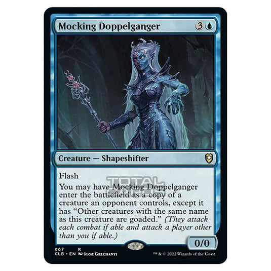 Magic The Gathering - Commander Legends - Battle for Baldur's Gate - Mocking Doppelganger - 667/361