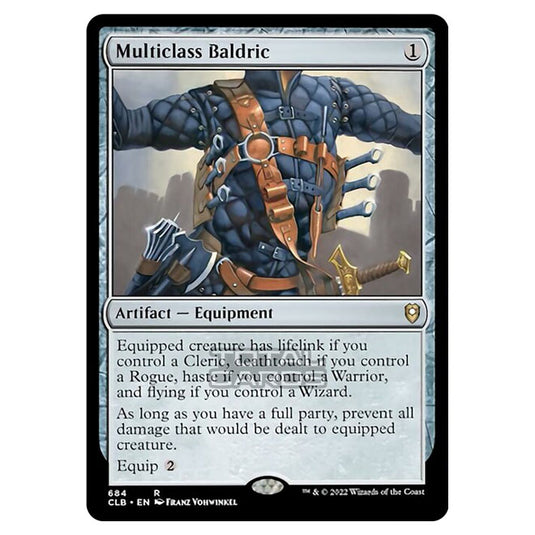 Magic The Gathering - Commander Legends - Battle for Baldur's Gate - Multiclass Baldric - 684/361