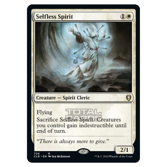 Magic The Gathering - Commander Legends - Battle for Baldur's Gate - Selfless Spirit - 706/361