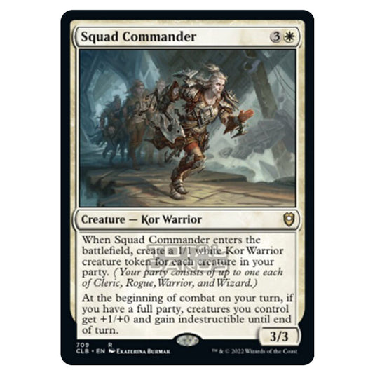 Magic The Gathering - Commander Legends - Battle for Baldur's Gate - Squad Commander - 709/361