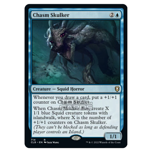 Magic The Gathering - Commander Legends - Battle for Baldur's Gate - Chasm Skulker - 714/361