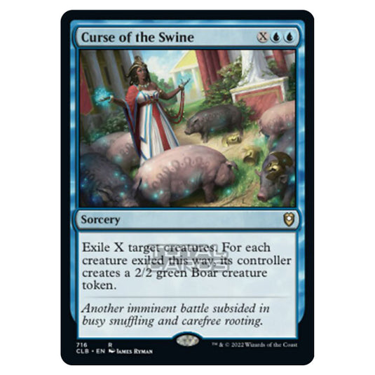 Magic The Gathering - Commander Legends - Battle for Baldur's Gate - Curse of the Swine - 716/361