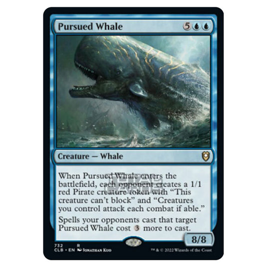 Magic The Gathering - Commander Legends - Battle for Baldur's Gate - Pursued Whale - 732/361